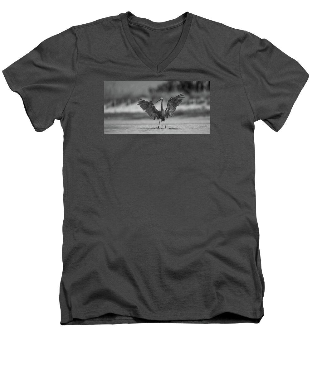 Gray Cathedral - Men's V-Neck T-Shirt