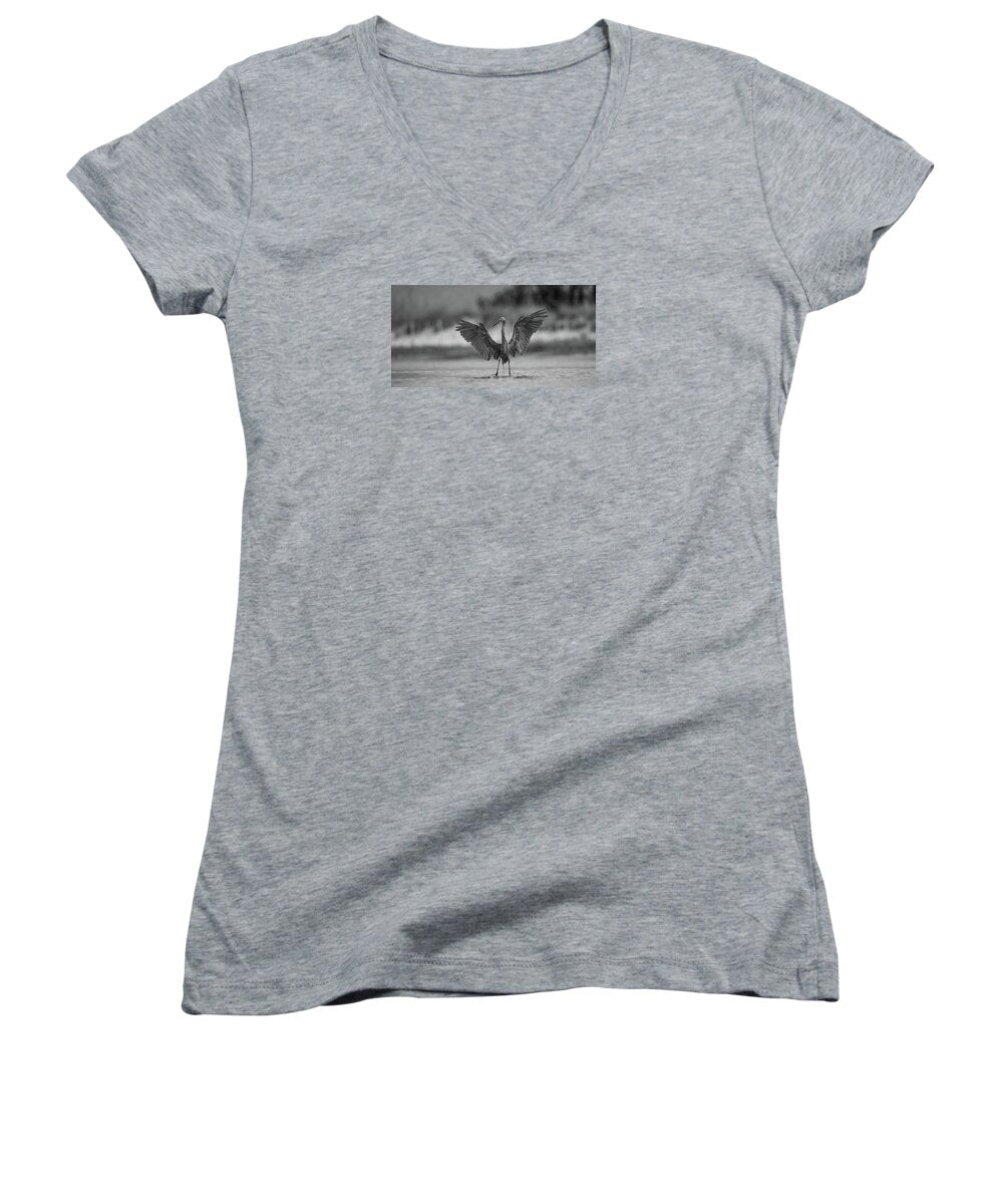 Gray Cathedral - Women's V-Neck