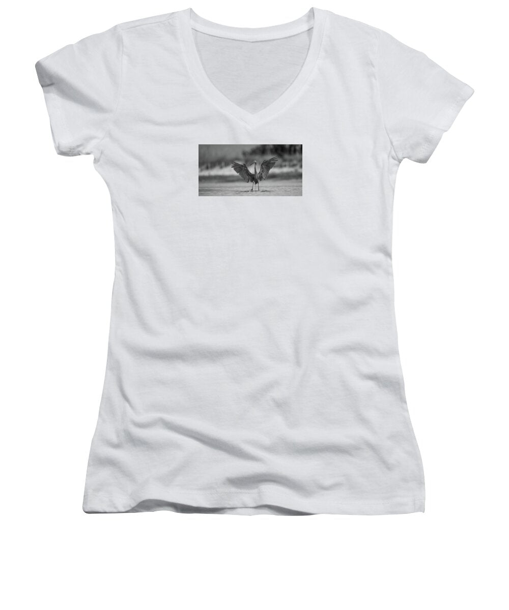 Gray Cathedral - Women's V-Neck