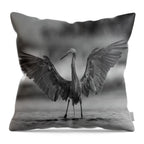 Gray Cathedral - Throw Pillow