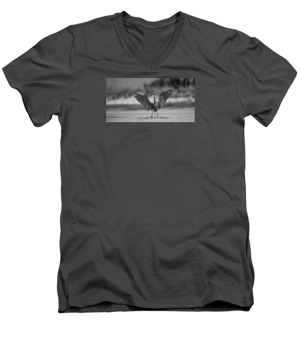 Gray Cathedral - Men's V-Neck T-Shirt