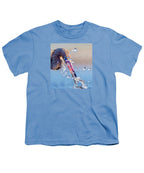 Heron Catching Its Prey in Motion - Youth T-Shirt