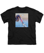 Heron Catching Its Prey in Motion - Youth T-Shirt