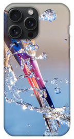 Heron Catching Its Prey in Motion - Phone Case