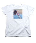 Heron Catching Its Prey in Motion - Women's T-Shirt (Standard Fit)