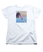 Heron Catching Its Prey in Motion - Women's T-Shirt (Standard Fit)