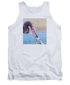 Heron Catching Its Prey in Motion - Tank Top