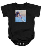 Heron Catching Its Prey in Motion - Baby One-Piece