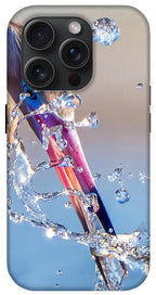 Heron Catching Its Prey in Motion - Phone Case