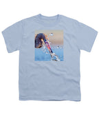 Heron Catching Its Prey in Motion - Youth T-Shirt