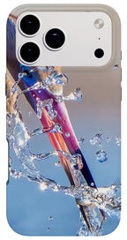 Heron Catching Its Prey in Motion - Phone Case