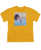 Heron Catching Its Prey in Motion - Youth T-Shirt