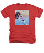 Heron Catching Its Prey in Motion - Heathers T-Shirt