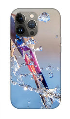 Heron Catching Its Prey in Motion - Phone Case