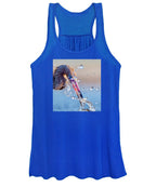 Heron Catching Its Prey in Motion - Women's Tank Top
