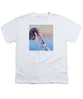 Heron Catching Its Prey in Motion - Youth T-Shirt