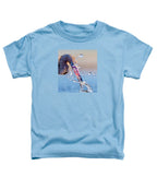 Heron Catching Its Prey in Motion - Toddler T-Shirt