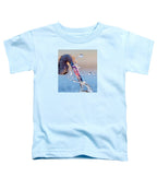 Heron Catching Its Prey in Motion - Toddler T-Shirt