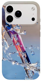 Heron Catching Its Prey in Motion - Phone Case