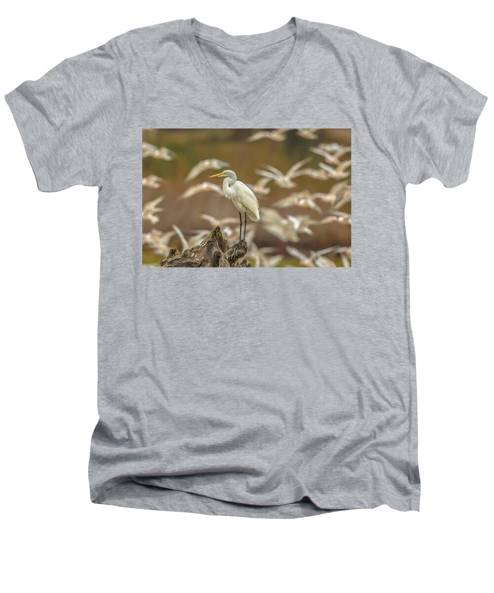 Library - Men's V-Neck T-Shirt