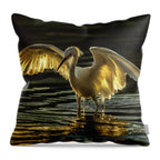 Light Dancer - Throw Pillow
