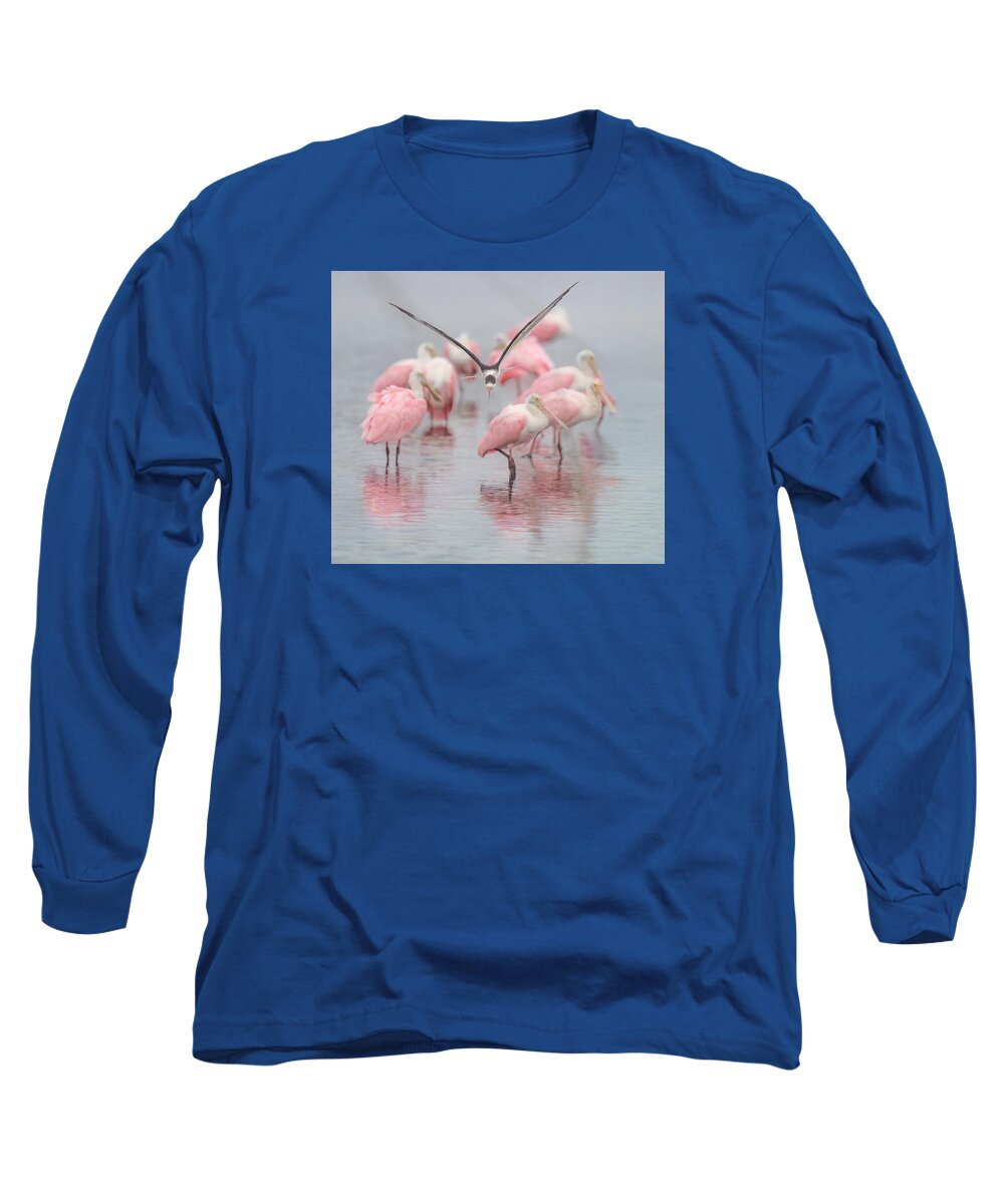 Pink Skimmer - Long Sleeve T-Shirt