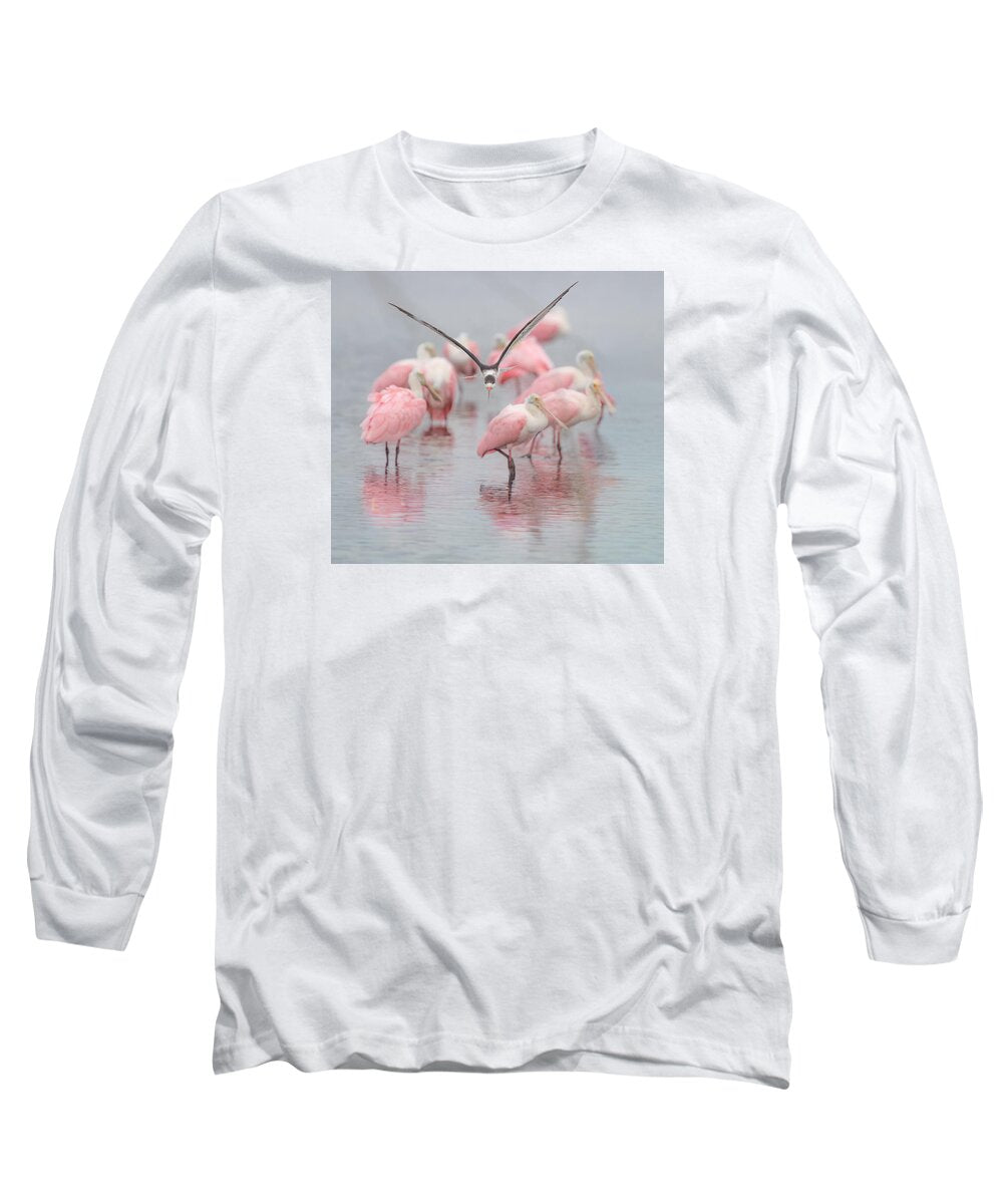 Pink Skimmer - Long Sleeve T-Shirt