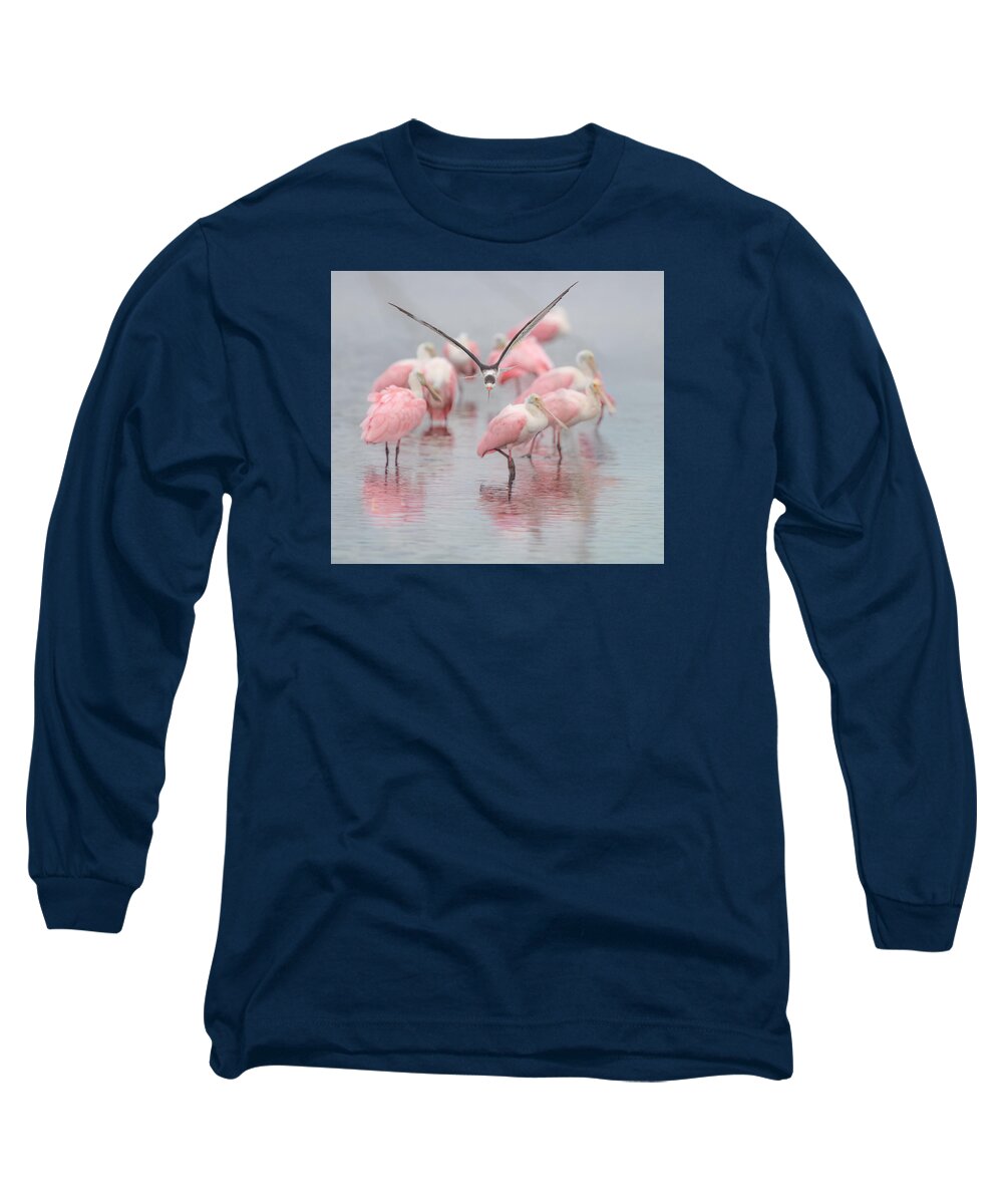 Pink Skimmer - Long Sleeve T-Shirt