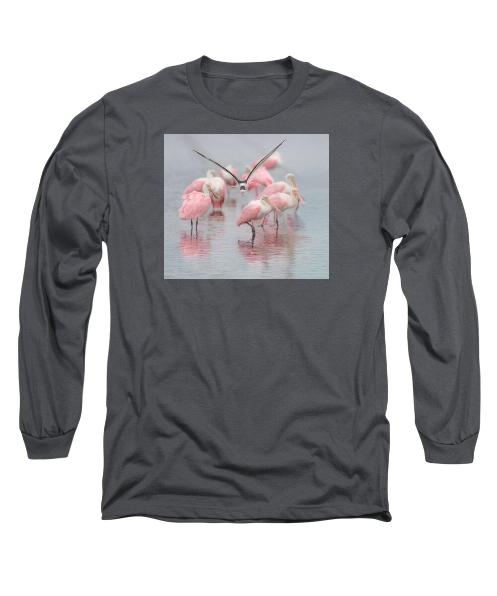 Pink Skimmer - Long Sleeve T-Shirt