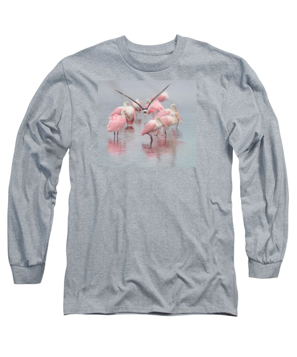 Pink Skimmer - Long Sleeve T-Shirt