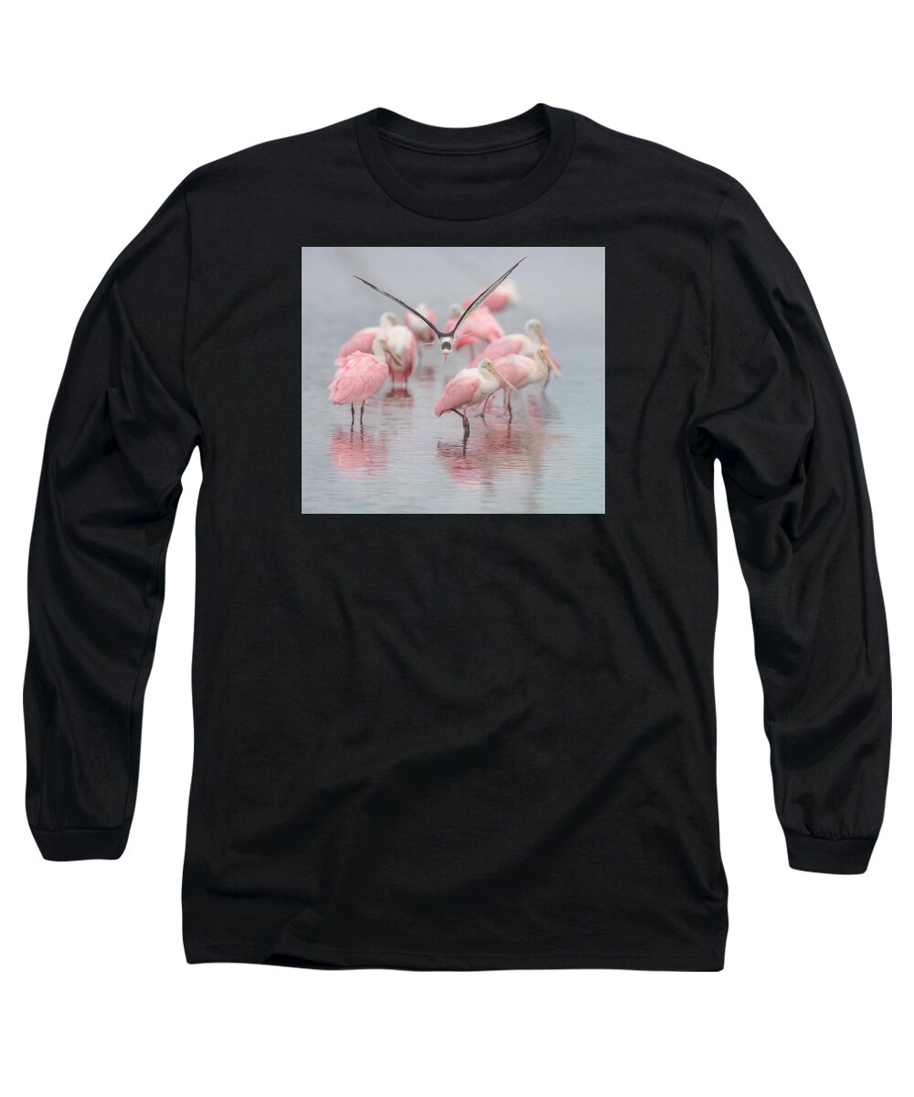 Pink Skimmer - Long Sleeve T-Shirt