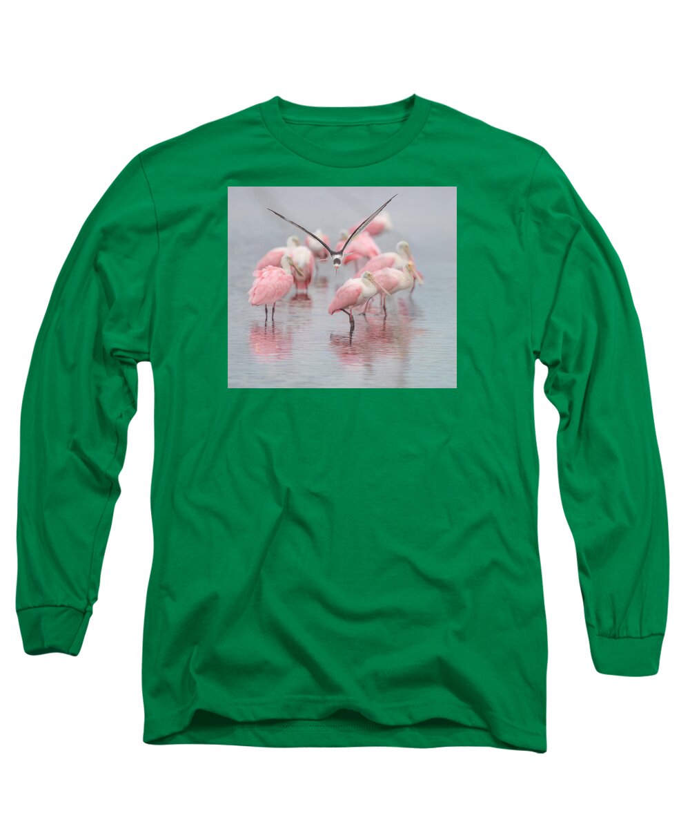 Pink Skimmer - Long Sleeve T-Shirt