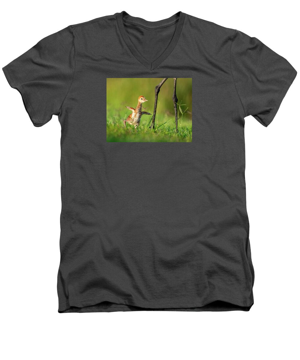 Small Steps - Men's V-Neck T-Shirt